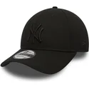 petten-gebogen-zwart-verstelbaar-9forty-league-essential-van-new-york-yankees-mlb-van-new-era