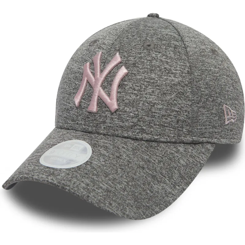 petten-gebogen-grijs-verstelbaar-rosa-9forty-tech-jersey-van-new-york-yankees-mlb-van-new-era