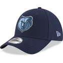 petten-gebogen-blauw-verstelbaar-9forty-the-league-van-memphis-grizzlies-nba-van-new-era