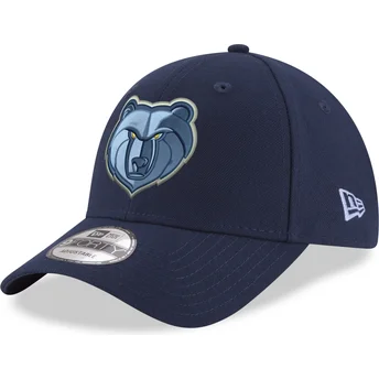petten-gebogen-blauw-verstelbaar-9forty-the-league-van-memphis-grizzlies-nba-van-new-era