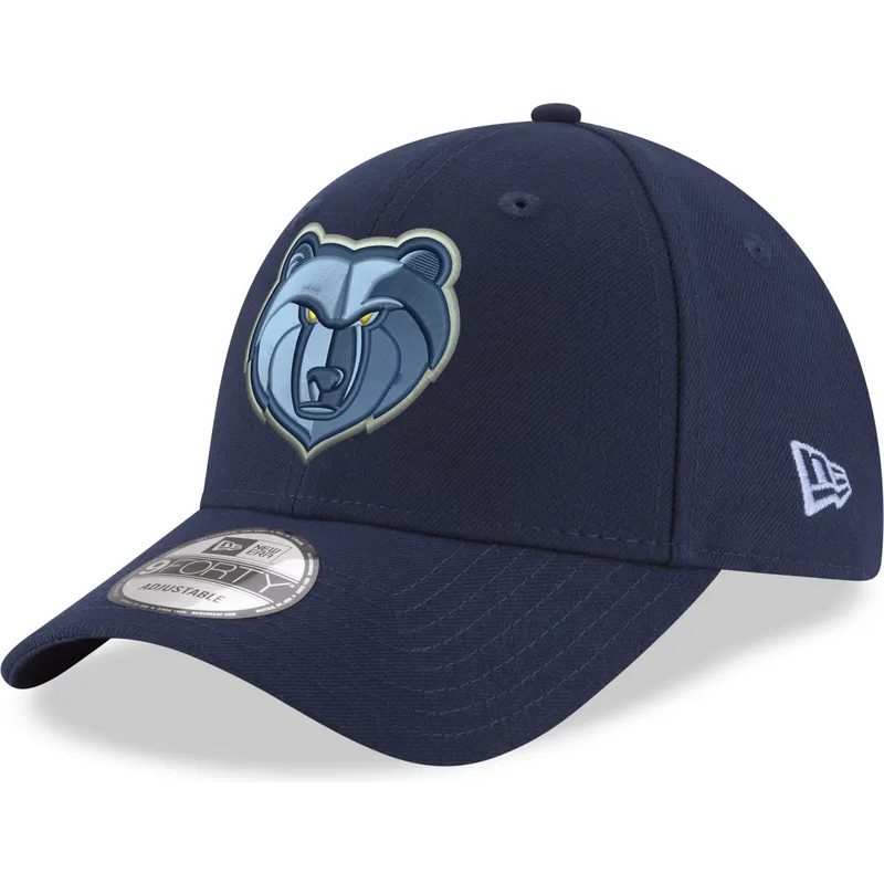 petten-gebogen-blauw-verstelbaar-9forty-the-league-van-memphis-grizzlies-nba-van-new-era