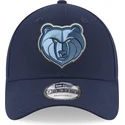 petten-gebogen-blauw-verstelbaar-9forty-the-league-van-memphis-grizzlies-nba-van-new-era