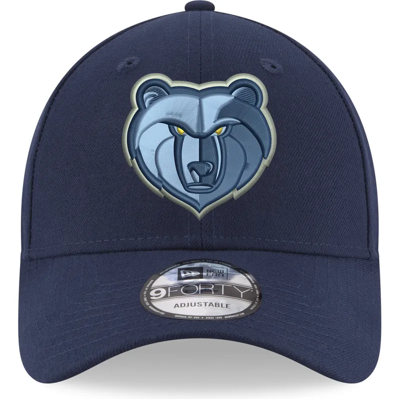 petten-gebogen-blauw-verstelbaar-9forty-the-league-van-memphis-grizzlies-nba-van-new-era