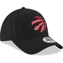 petten-gebogen-zwart-verstelbaar-9forty-the-league-van-toronto-raptors-nba-van-new-era