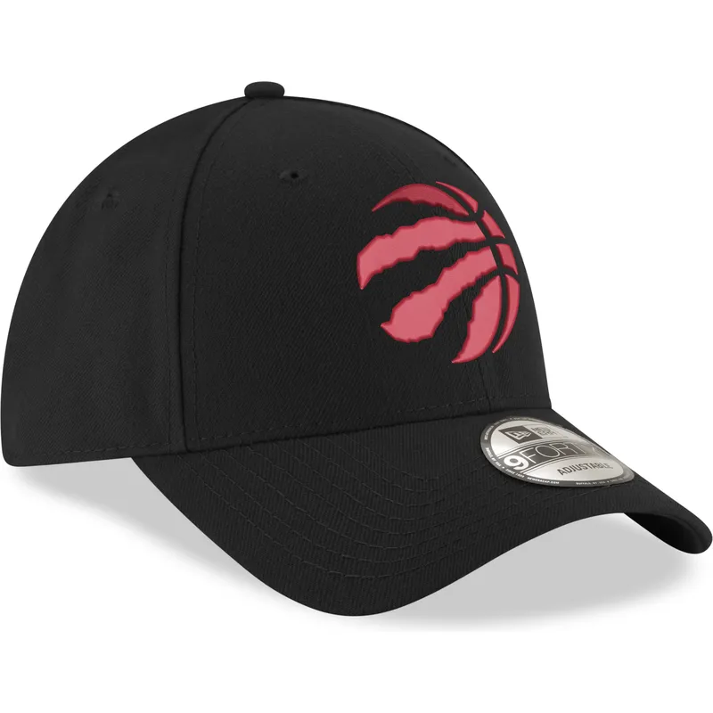 petten-gebogen-zwart-verstelbaar-9forty-the-league-van-toronto-raptors-nba-van-new-era