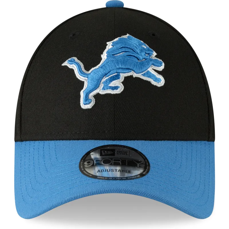 petten-gebogen-zwart-verstelbaar-9forty-the-league-van-detroit-lions-nfl-van-new-era