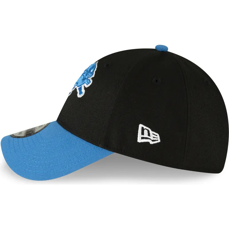 petten-gebogen-zwart-verstelbaar-9forty-the-league-van-detroit-lions-nfl-van-new-era