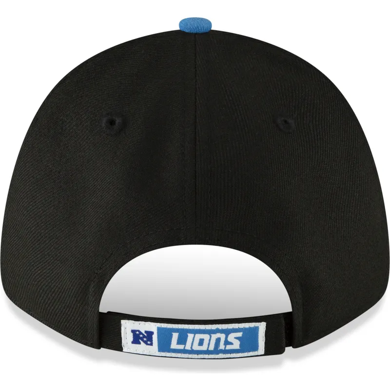 petten-gebogen-zwart-verstelbaar-9forty-the-league-van-detroit-lions-nfl-van-new-era