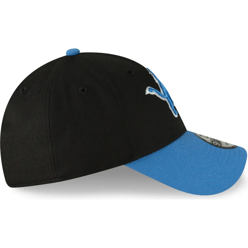 petten-gebogen-zwart-verstelbaar-9forty-the-league-van-detroit-lions-nfl-van-new-era