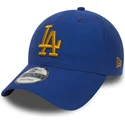 petten-gebogen-blauw-verstelbaar-dorado-9twenty-nylon-packable-van-los-angeles-dodgers-mlb-van-new-era
