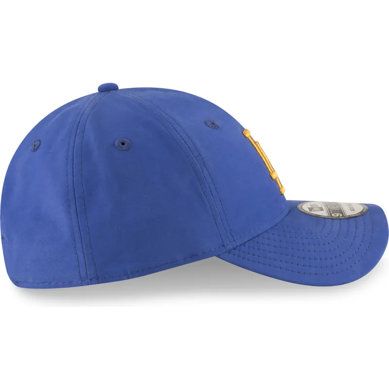 petten-gebogen-blauw-verstelbaar-dorado-9twenty-nylon-packable-van-los-angeles-dodgers-mlb-van-new-era