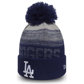 Mutsen pompon blauw Cuff Knit Sport van Los Angeles Dodgers MLB van New Era