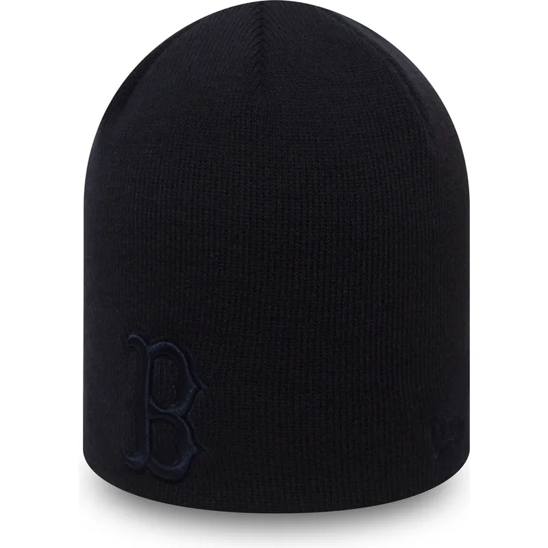 mutsen-marineblauw-skull-knit-seasonal-van-boston-red-sox-mlb-van-new-era