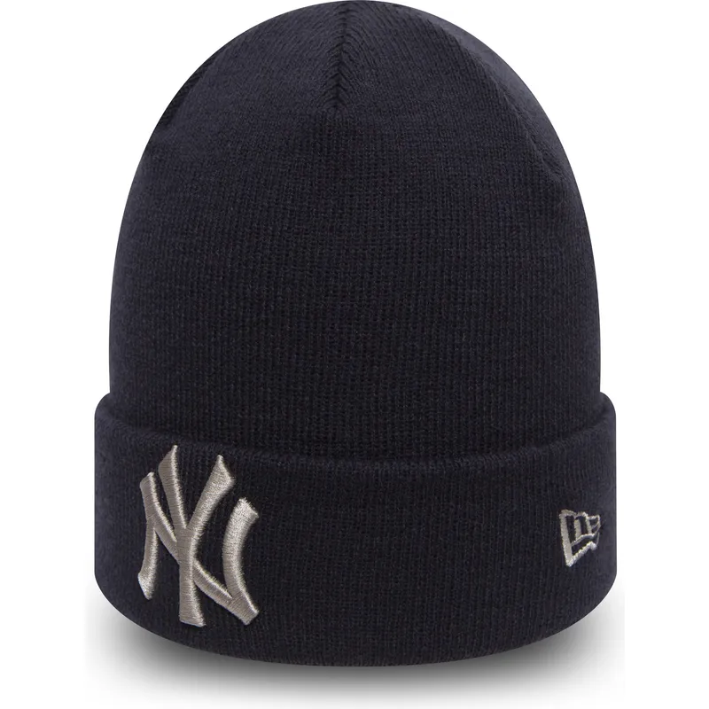mutsen-marineblauw-cuff-knit-league-essential-van-new-york-yankees-mlb-van-new-era