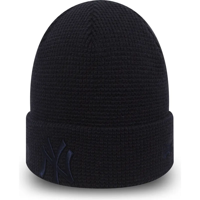 mutsen-marineblauw-cuff-knit-essential-waffle-van-new-york-yankees-mlb-van-new-era mutsen-marineblauw-cuff-knit-essential-waffle-van-new-york-yankees-mlb-van-new-era