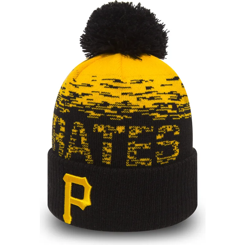 mutsen-pompon-geel-cuff-knit-sport-van-pittsburgh-pirates-mlb-van-new-era mutsen-pompon-geel-cuff-knit-sport-van-pittsburgh-pirates-mlb-van-new-era