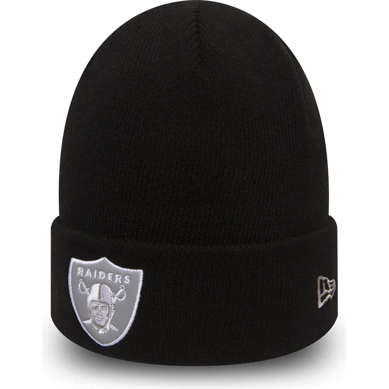 mutsen-zwart-cuff-knit-night-ops-van-las-vegas-raiders-nfl-van-new-era