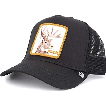 petten-gebogen-zwart-snapback-rack-it-the-farm-van-goorin-bros