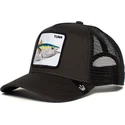 petten-gebogen-zwart-snapback-big-fishy-the-farm-van-goorin-bros