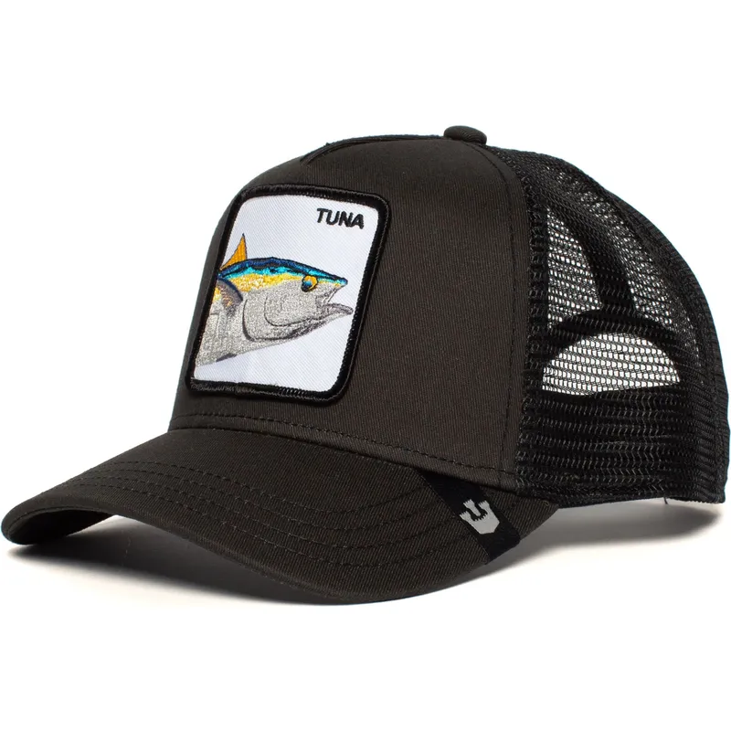 petten-gebogen-zwart-snapback-big-fishy-the-farm-van-goorin-bros