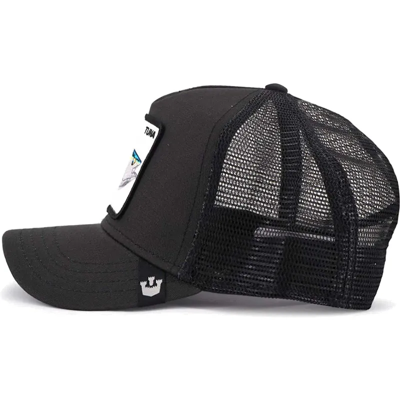 petten-gebogen-zwart-snapback-big-fishy-the-farm-van-goorin-bros