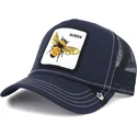 petten-gebogen-marineblauw-snapback-fierce-the-farm-van-goorin-bros