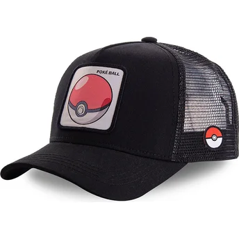petten-gebogen-zwart-snapback-pok1-poke-ball-pokemon-van-capslab