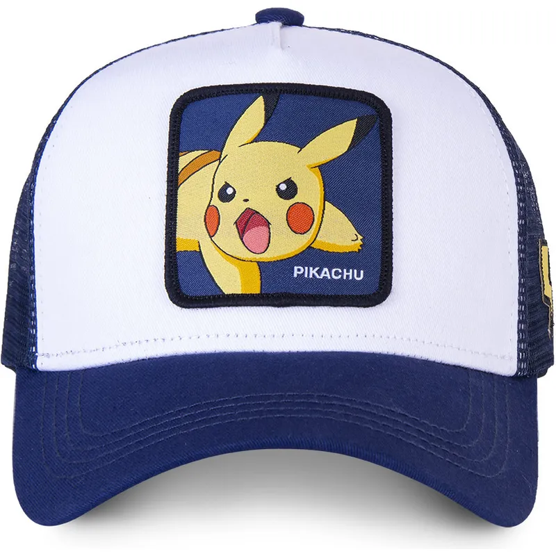 petten-gebogen-blauw-snapback-8-pikachu-pokemon-van-capslab