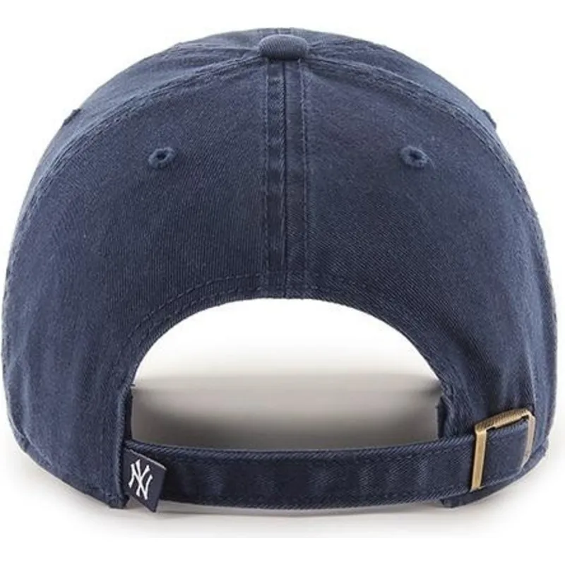 petten-gebogen-marineblauw-verstelbaar-van-new-york-yankees-mlb-van-47-brand