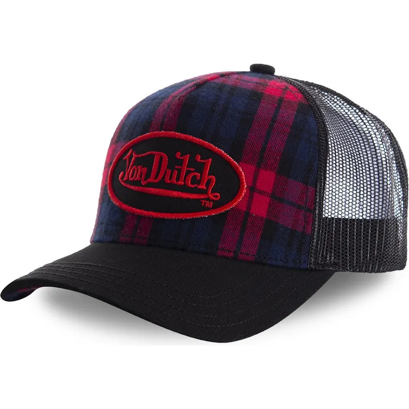 petten-gebogen-zwart-snapback-estampado-cuadros-carb2-van-von-dutch petten-gebogen-zwart-snapback-estampado-cuadros-carb2-van-von-dutch