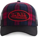 petten-gebogen-zwart-snapback-estampado-cuadros-carb2-van-von-dutch