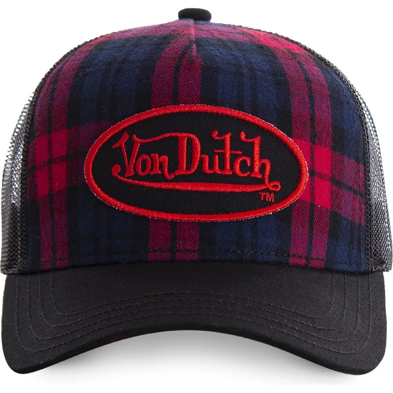petten-gebogen-zwart-snapback-estampado-cuadros-carb2-van-von-dutch petten-gebogen-zwart-snapback-estampado-cuadros-carb2-van-von-dutch