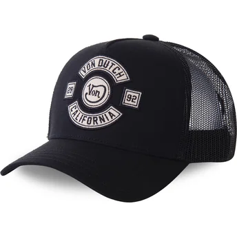 Petten gebogen zwart snapback BIKBLA van Von Dutch