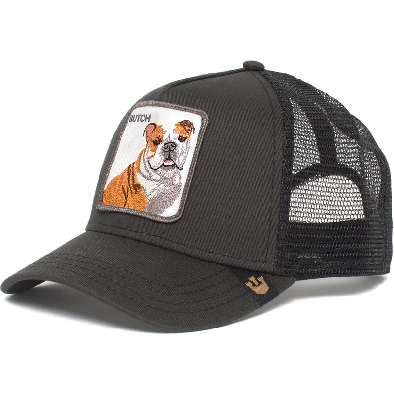 petten-gebogen-zwart-snapback-butch-the-farm-van-goorin-bros