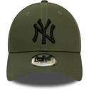 petten-gebogen-groen-verstelbaar-9forty-league-essential-van-new-york-yankees-mlb-van-new-era