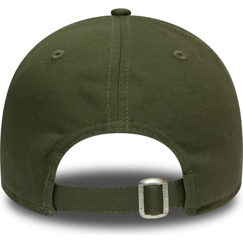 petten-gebogen-groen-verstelbaar-9forty-league-essential-van-new-york-yankees-mlb-van-new-era