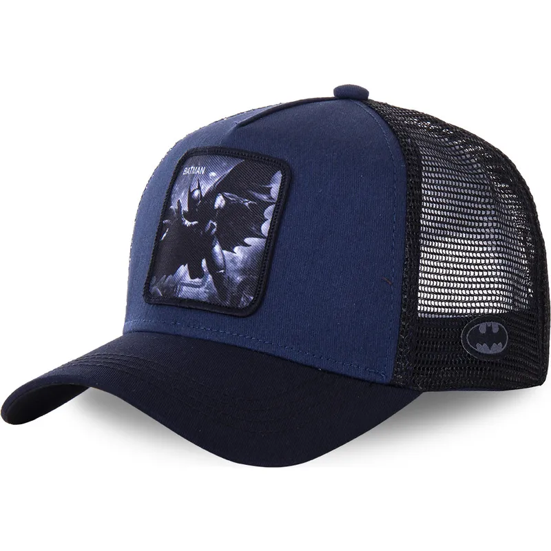 petten-gebogen-marineblauw-snapback-bat4-batman-dc-comics-van-capslab petten-gebogen-marineblauw-snapback-bat4-batman-dc-comics-van-capslab