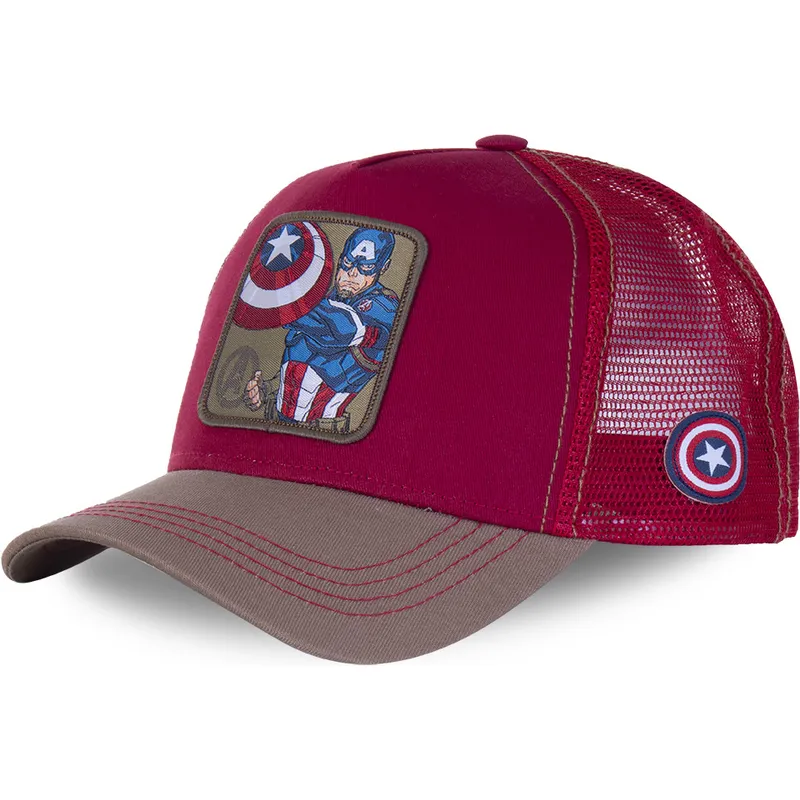 petten-gebogen-rood-snapback-cpt3-captain-america-marvel-comics-van-capslab