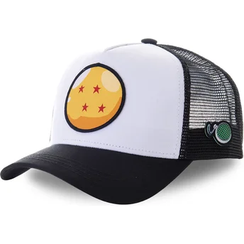 petten-gebogen-wit-snapback-dragonball-4-sterren-dragon-ball-van-capslab