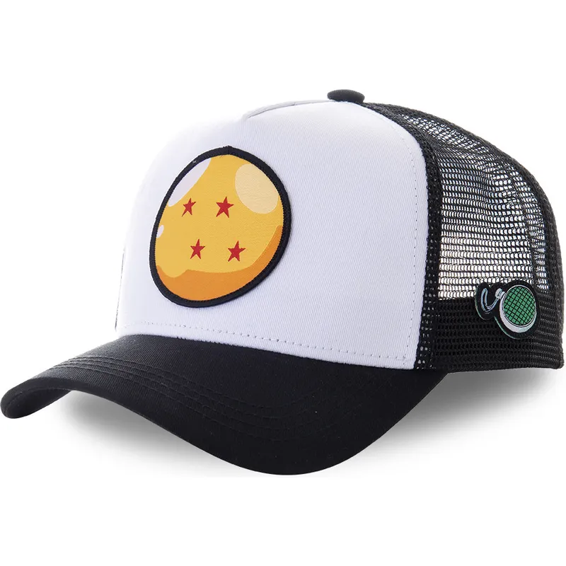 petten-gebogen-wit-snapback-dragonball-4-sterren-dragon-ball-van-capslab petten-gebogen-wit-snapback-dragonball-4-sterren-dragon-ball-van-capslab