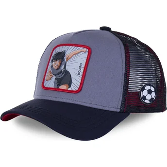 petten-gebogen-grijs-snapback-hyu-mark-lenders-kampioenen-oliver-en-benji-van-capslab