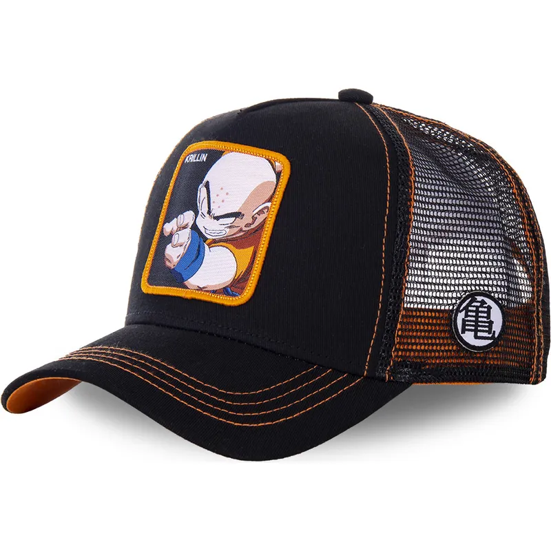 petten-gebogen-zwart-snapback-kri4-kuririn-dragon-ball-van-capslab petten-gebogen-zwart-snapback-kri4-kuririn-dragon-ball-van-capslab