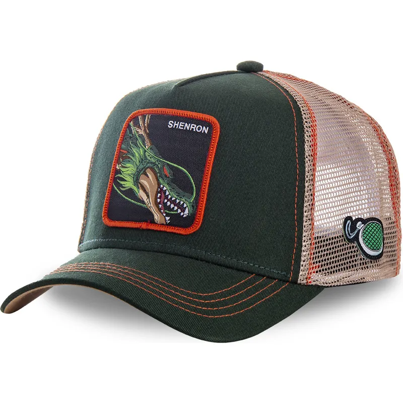 petten-gebogen-groen-snapback-shen-shenron-dragon-ball-van-capslab