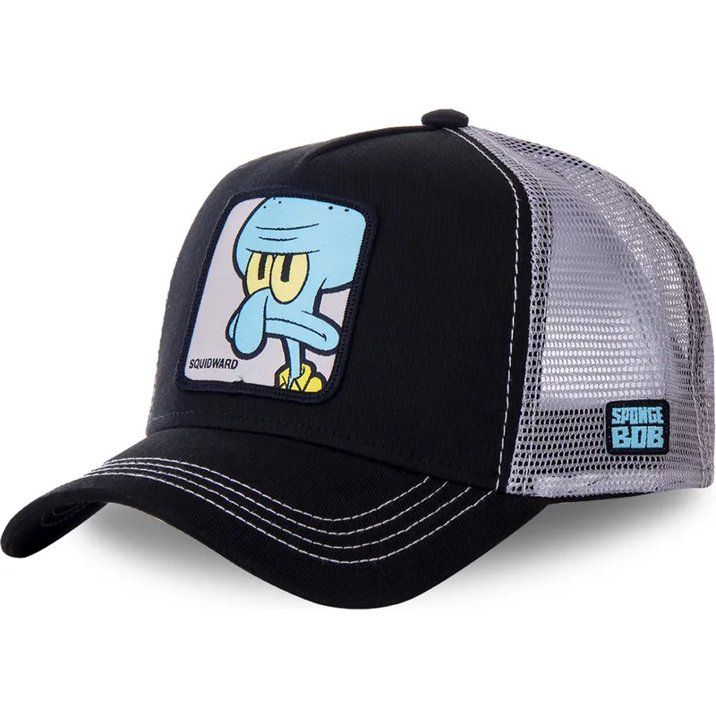 petten-gebogen-zwart-snapback-squ-octo-tentakel-spongebob-van-capslab petten-gebogen-zwart-snapback-squ-octo-tentakel-spongebob-van-capslab