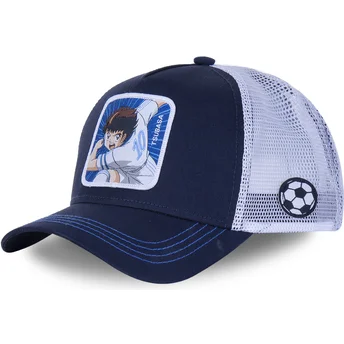 petten-gebogen-marineblauw-snapback-tsu2-campeones-oliver-atom-kampioenen-oliver-en-benji-van-capslab