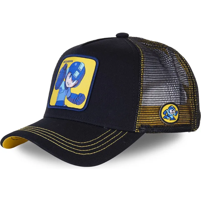 petten-gebogen-zwart-snapback-her2-mega-man-van-capslab