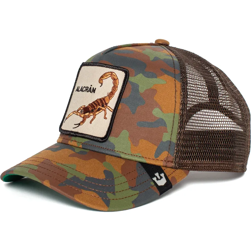petten-gebogen-camouflage-snapback-alacran-the-farm-van-goorin-bros