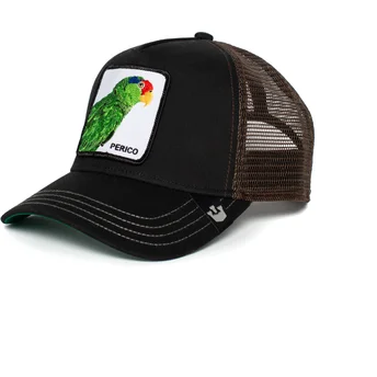 petten-gebogen-zwart-snapback-perico-the-farm-van-goorin-bros