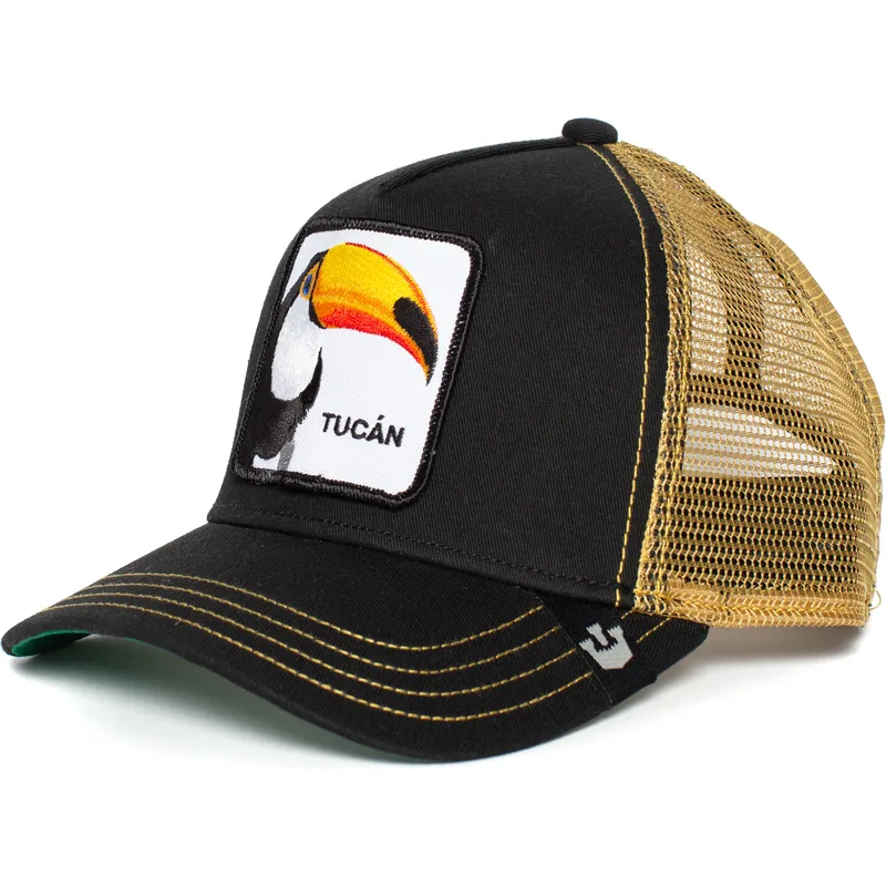 petten-gebogen-zwart-snapback-tucan-the-farm-van-goorin-bros petten-gebogen-zwart-snapback-tucan-the-farm-van-goorin-bros
