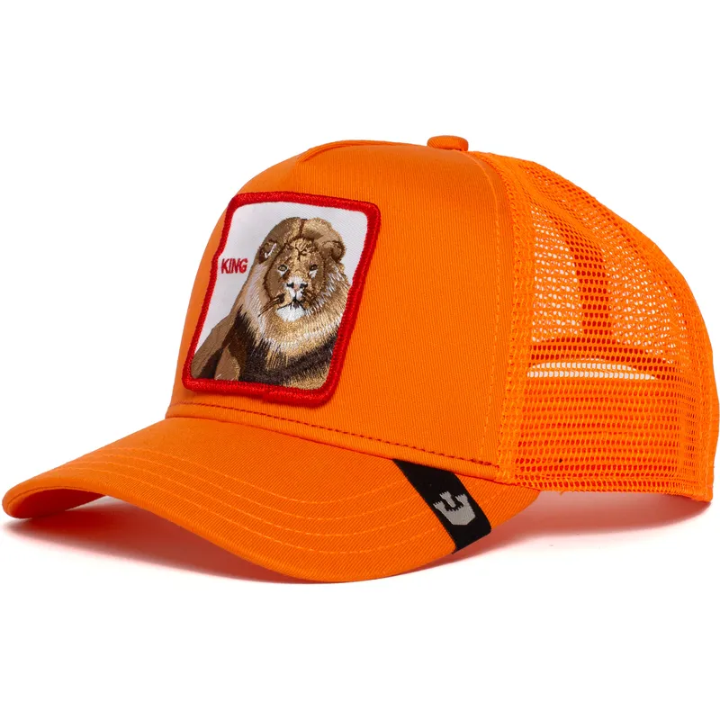 petten-gebogen-oranje-snapback-strong-king-the-farm-van-goorin-bros petten-gebogen-oranje-snapback-strong-king-the-farm-van-goorin-bros
